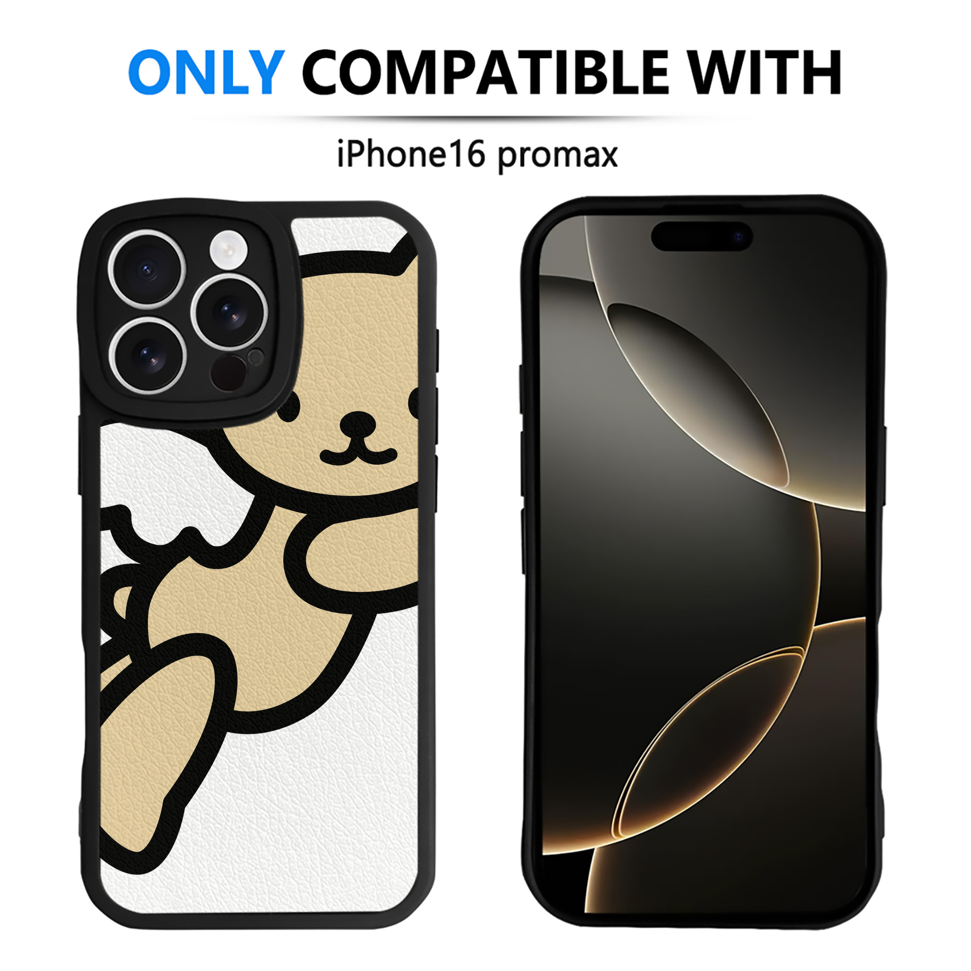 （画像用） Hello Kitty ハローキティ 【iPhone 16シリーズ対応】シリコンスマホケース（レザー調） 材質：シリコン